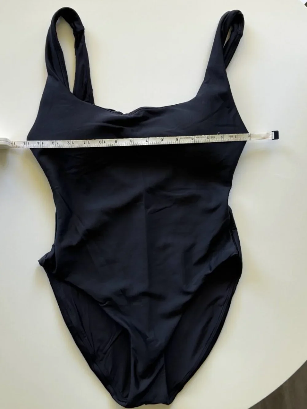 J. Crew Black One-Piece Swimsuit